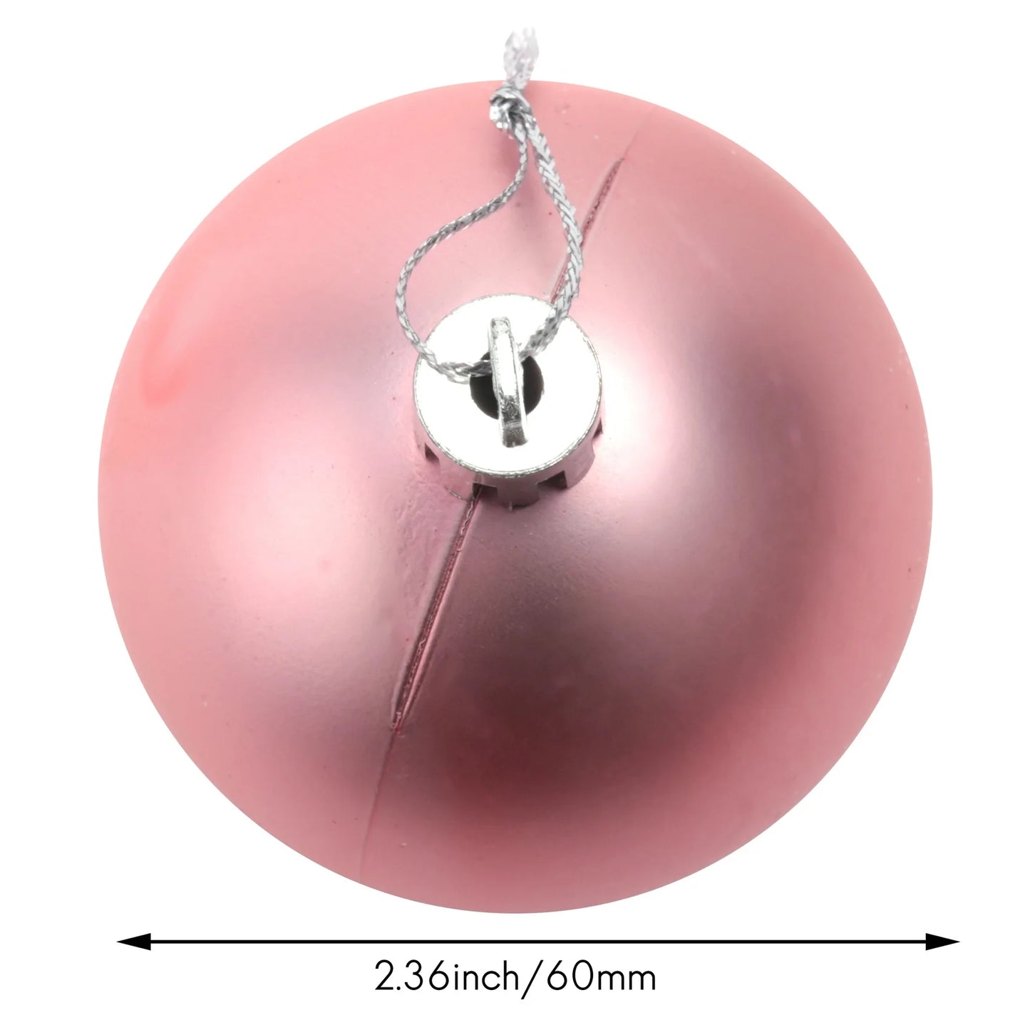 Pink Xmas Tree Balls