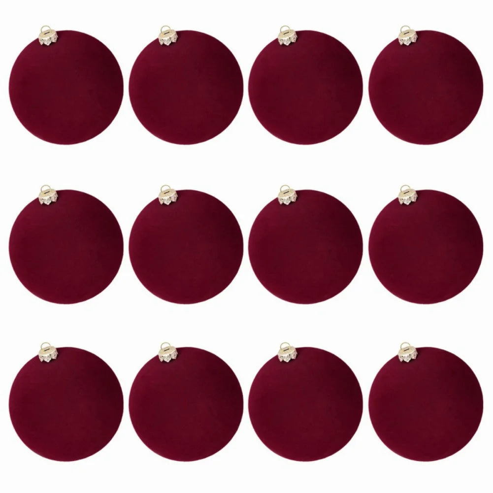 Velvet X-mas Ornaments