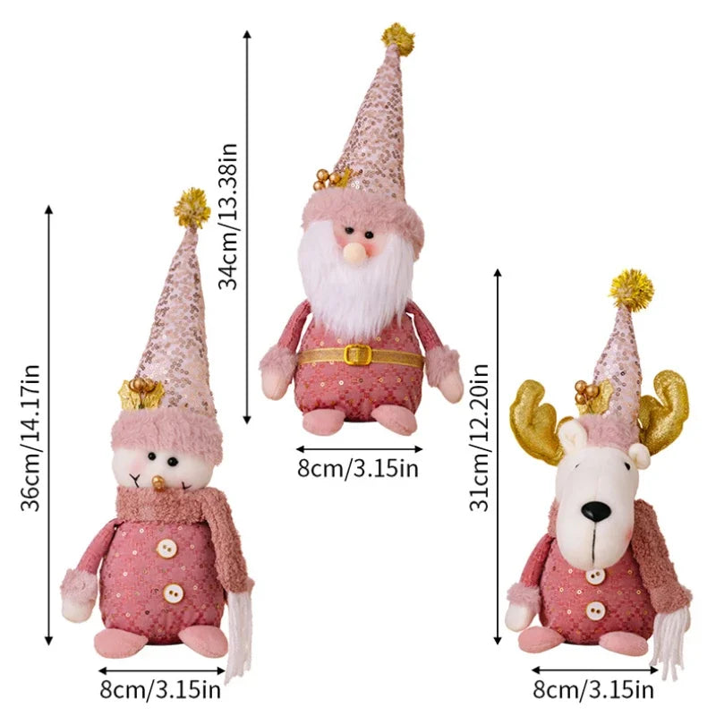 Holiday Doll Trio