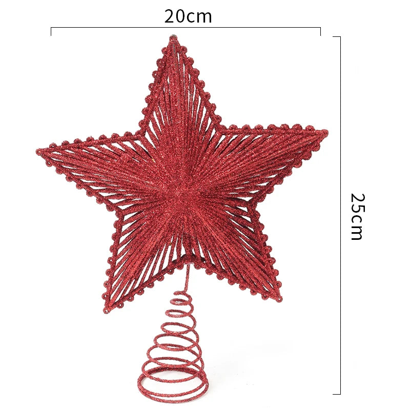 Radiant Red Star Ornament